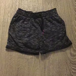 Black and white exercises shorts